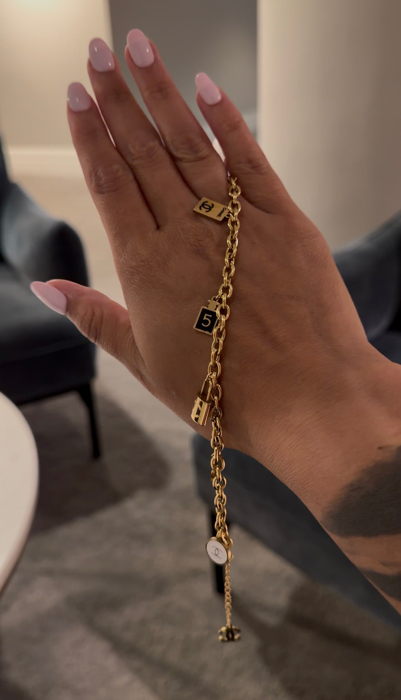 Chanel lock bracelet