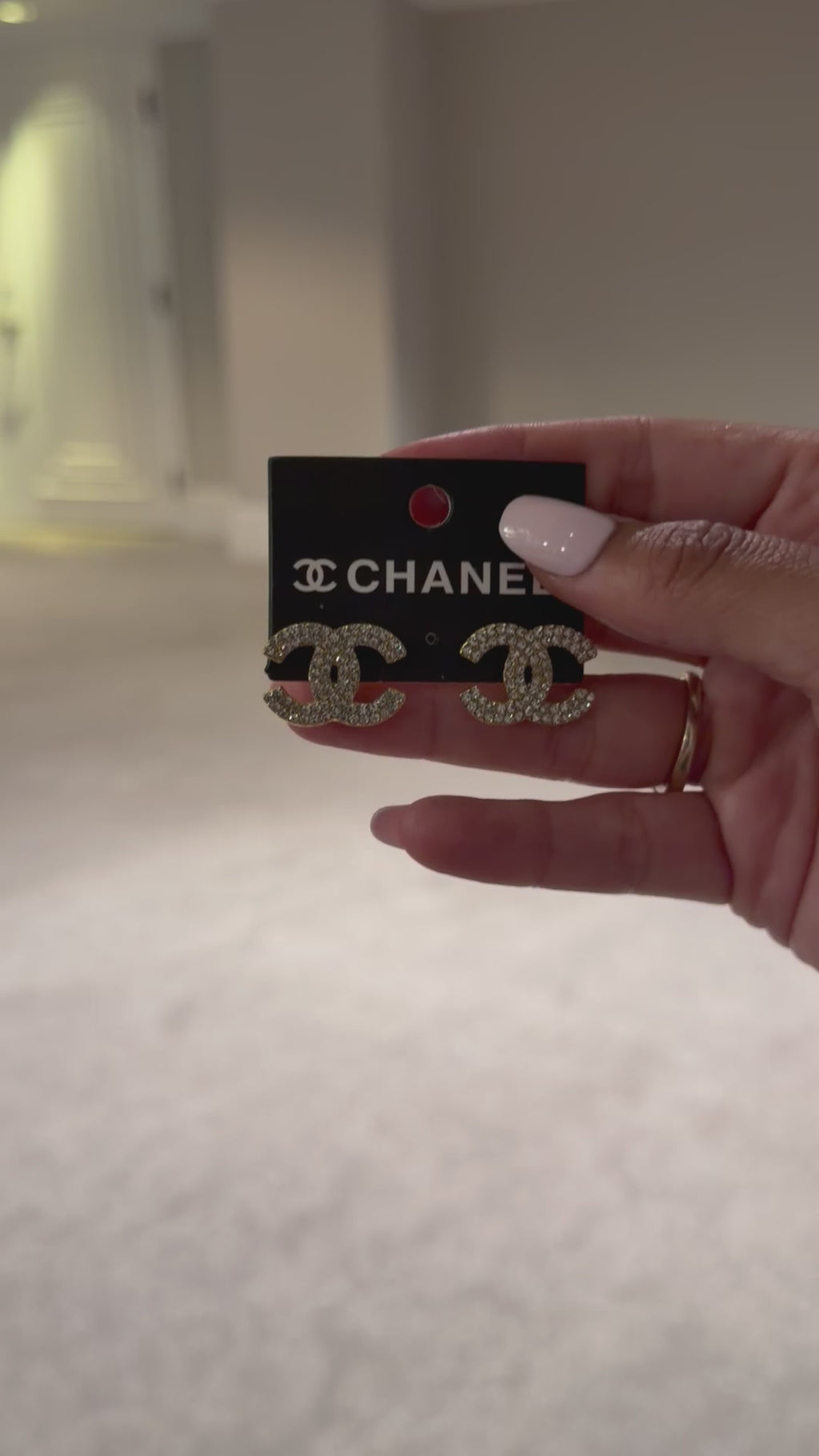 Chanel large earring