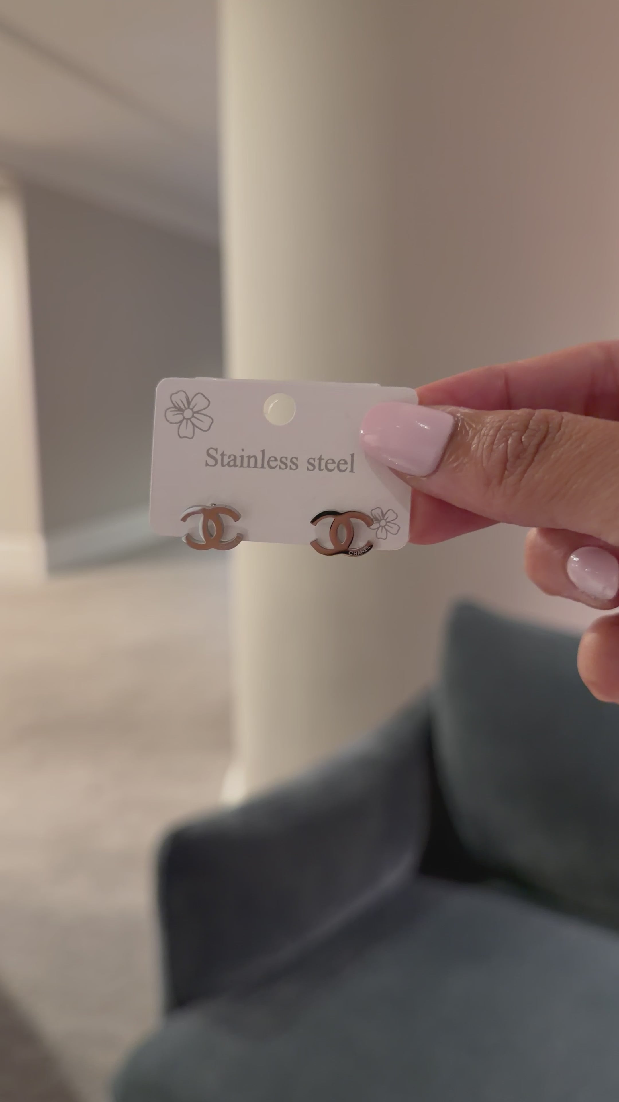 Chanel small studs